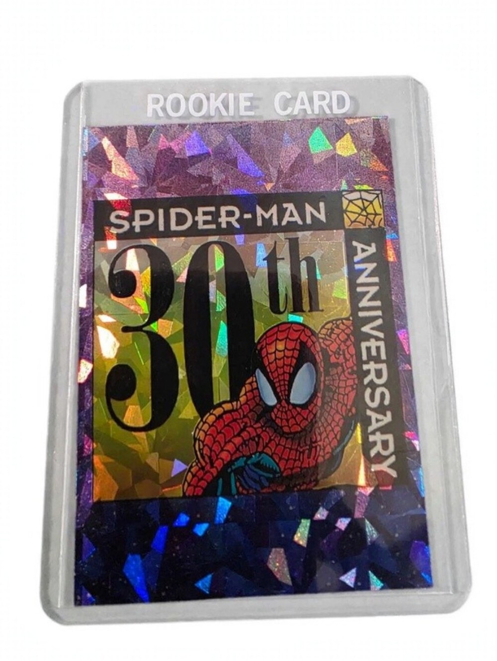 1992 Spider-Man 30th Anniversary Card Stan The Man Holographic Holo Comic